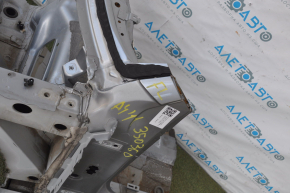 Front left quarter Audi A4 B8 08-16 gray without pillar