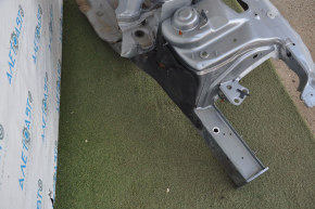 Front left quarter Audi A4 B8 08-16 gray without pillar