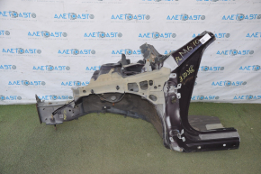 Front quarter left Mazda6 09-13 burgundy without pillar