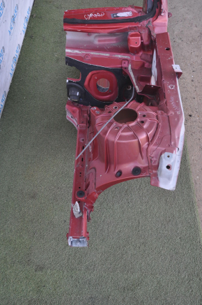 Front left quarter Chevrolet Camaro 16- coupe red
