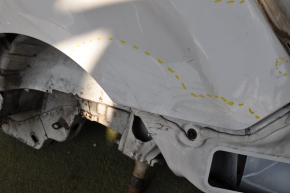 Quarter wing rear left Chevrolet Equinox 10-17 white, dented