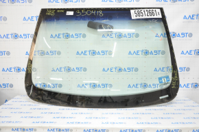 Lincoln MKZ 13-20 Windshield with Auto Dimming Rearview Mirror, Air Edge, Sand