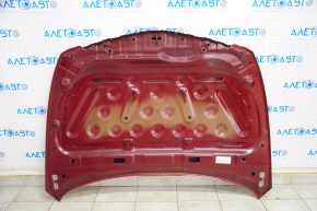 Hood bare Hyundai Sonata 11-15 red TR