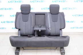 Rear row of seats 2nd row Chevrolet Equinox 10-12 black, cloth