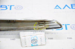 Hood molding chrome Hyundai Sonata 11-13 scrap 2 fasteners