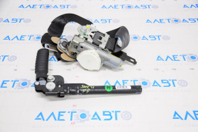 Passenger seat belt with tensioner Hyundai Sonata 11-15 black