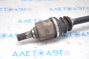 Drive axle shaft front left Nissan Leaf 13-17 jammed outer CV joint