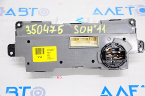 Climate control Hyundai Sonata 11-11 manual type 1 useful chrome