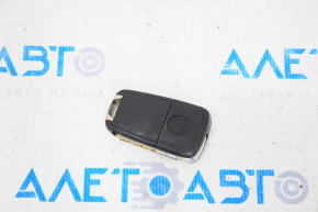Chevrolet Equinox 10-17 5-button key, under electric trunk door, worn buttons