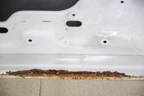 Door bare front left Chevrolet Equinox 10-17 white WA8624, rust, bumps