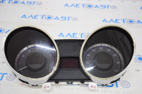 Instrument cluster Hyundai Sonata 11-11 50k, chrome is useful
