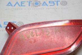 Reflector rear left Hyundai Veloster 12-17 worn out