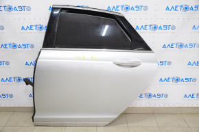 Door assembly rear left Lincoln MKZ 13-20 silver UX, keyless, butt
