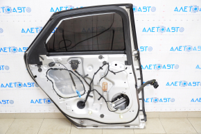 Door assembly rear left Lincoln MKZ 13-20 silver UX, keyless, butt