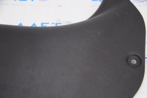 Front pillar trim lower right Hyundai Sonata 11-15 black, scratches