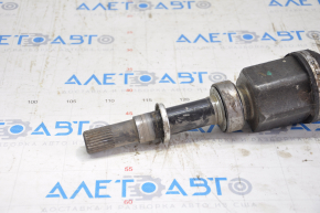 Drive axle shaft front right Nissan Leaf 13-15 outer CV joint boot torn