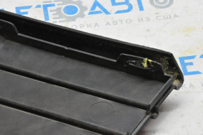 Front bumper grille central Ford Focus mk3 11-14 prerest matte, broken fasteners