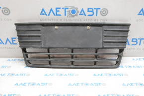 Front bumper grille central Ford Focus mk3 11-14 prerest matte, broken fasteners
