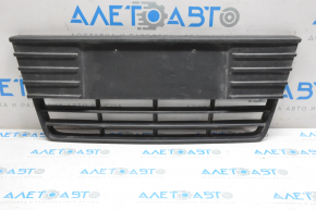 Front bumper grille central Ford Focus mk3 11-14 prerest matte, broken fasteners