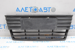 Front bumper grille central Ford Focus mk3 11-14 prerest matte, broken fasteners