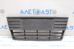 Front bumper grille central Ford Focus mk3 11-14 prerest matte, broken fasteners