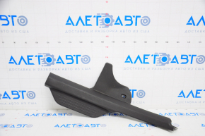Door sill trim rear right Hyundai Sonata 11-15 black, type 1 rubbed