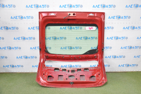 Naked trunk door with glass Toyota Prius 30 10-11 red 3R3, without small glass
