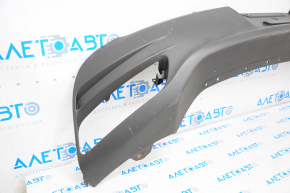 Rear bumper bare Lincoln MKZ 13-16 lower part, structure, rubbed
