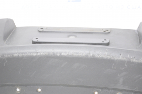 Rear bumper bare Lincoln MKZ 13-16 lower part, structure, rubbed