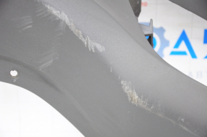 Rear bumper bare Lincoln MKZ 13-16 lower part, structure, rubbed