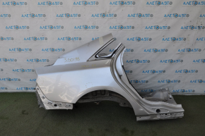 Quarter wing rear right Lincoln MKZ 13-20 silver, pokes