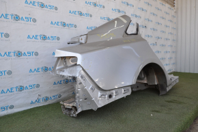 Quarter wing rear right Lincoln MKZ 13-20 silver, pokes