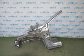 Front quarter left Lincoln MKZ 13-20 silver