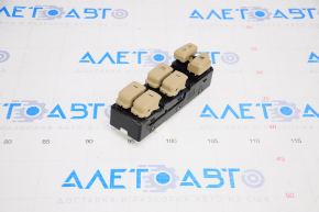 Front left window lift control Hyundai Sonata 11-15 beige