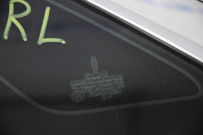 Rear left fixed glass window for Lincoln MKZ 13-20 chrome