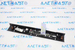 Door sill trim front right Lincoln MKZ 13-14 chrome with backlight, black, worn
