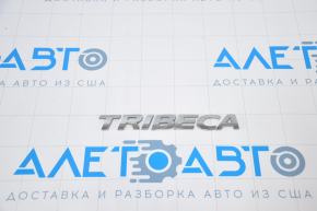 Emblem inscription TRIBECA trunk door Subaru b10 Tribeca 08-14
