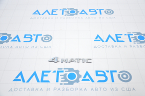 Emblem inscription 4 MATIC trunk door Mercedes X164 GL 07-09