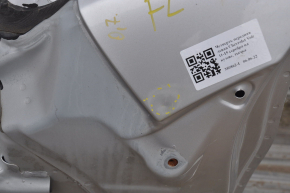 Front left quarter Chevrolet Volt 11-15 silver on body, bump