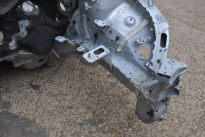Front left quarter Chevrolet Volt 11-15 silver on body, bump