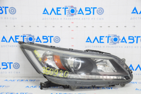 Headlight front right bare Honda Accord 13-15 usa halogen