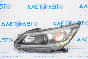 Headlight front left Honda Accord 13-15 halogen, water damage