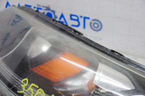 Headlight front left Honda Accord 13-15 halogen, water damage