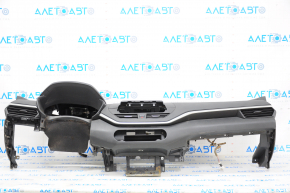Torpedo front panel with AIRBAG Nissan Altima 19-22 S abrasions, rusty squib