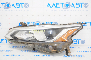 Headlight front left Nissan Altima 19-21 bare, halogen, water damage