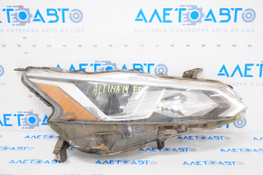 Headlight front right Nissan Altima 19-21 bare, halogen, water damage