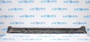 Right threshold Toyota Camry v50 12-14 usa LE XLE with chrome red breaks in fasteners, scratches, painted