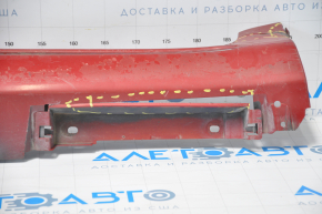 Right threshold Toyota Camry v50 12-14 usa LE XLE with chrome red breaks in fasteners, scratches, painted