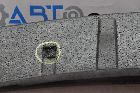 Lower rear bumper absorber Nissan Pathfinder 13-16 prerest, broken guide