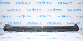 Right threshold Toyota Camry v50 12-14 usa LE XLE with chrome black broken fastening, lower fastenings are dented